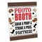 Big Dot of Happiness Western Hoedown Photo Booth Sign - Cowboy Party Decor - Printed on Sturdy Plastic - 10.5 x 13.75" - Sign with Stand - 1 Piece